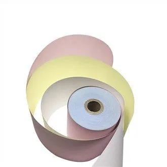 Rotolo di carta autocopiante a colori